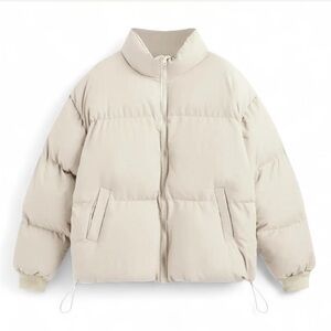Cider Cream Puffer Jacket